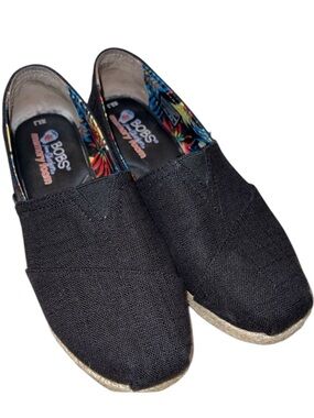 Sketchers Bobs Highlights -High Jinx Espadrille Wedge Style w/Memory Foam Sz 8.5